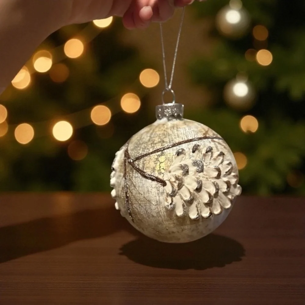 Holiday Ornament -  Silver and Gold